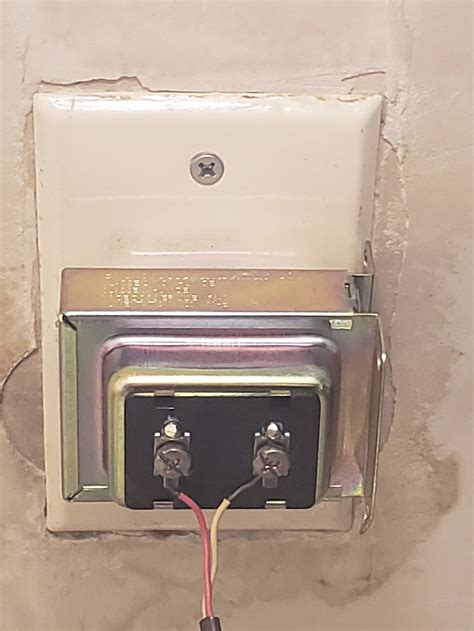 wiring junction box for doorbell transformer|where are doorbell transformers located.